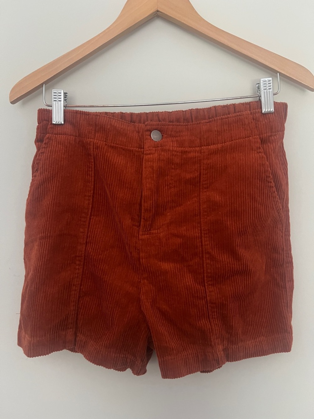 wild fable Rust Corduroy shorts